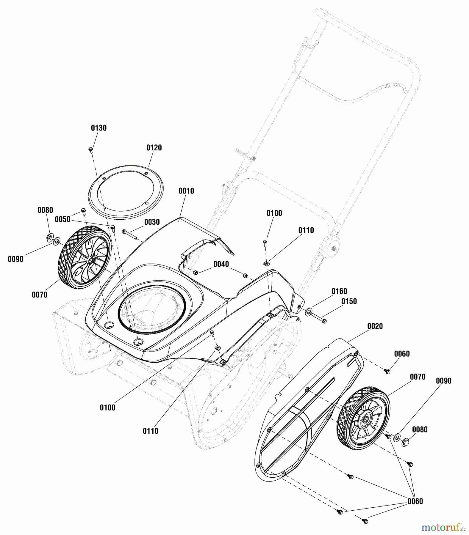  Snapper Schneefräsen SS822EX (1696169-01) - Snapper 22