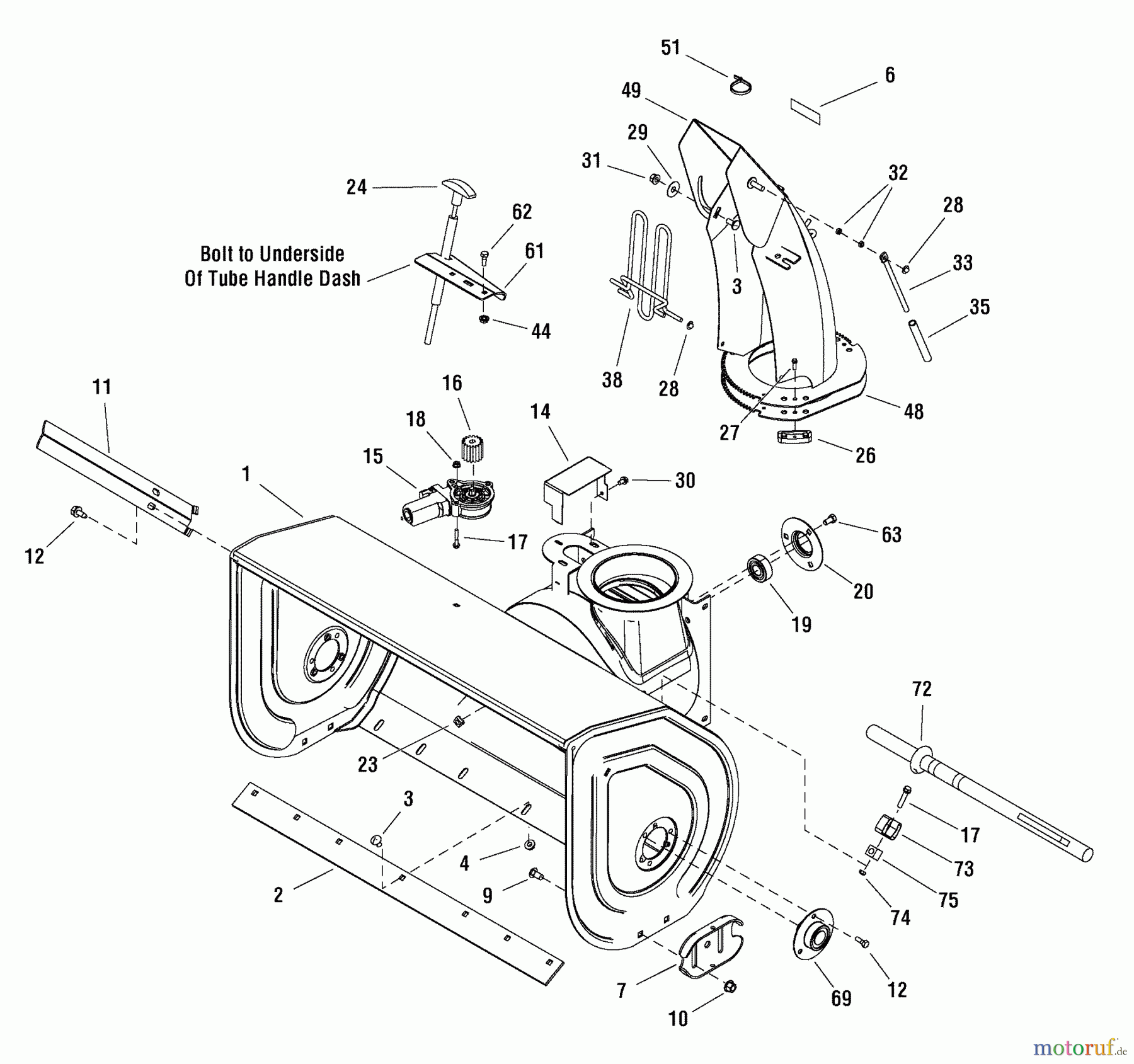  Snapper Schneefräsen XL1738E (1695358) - Snapper 38