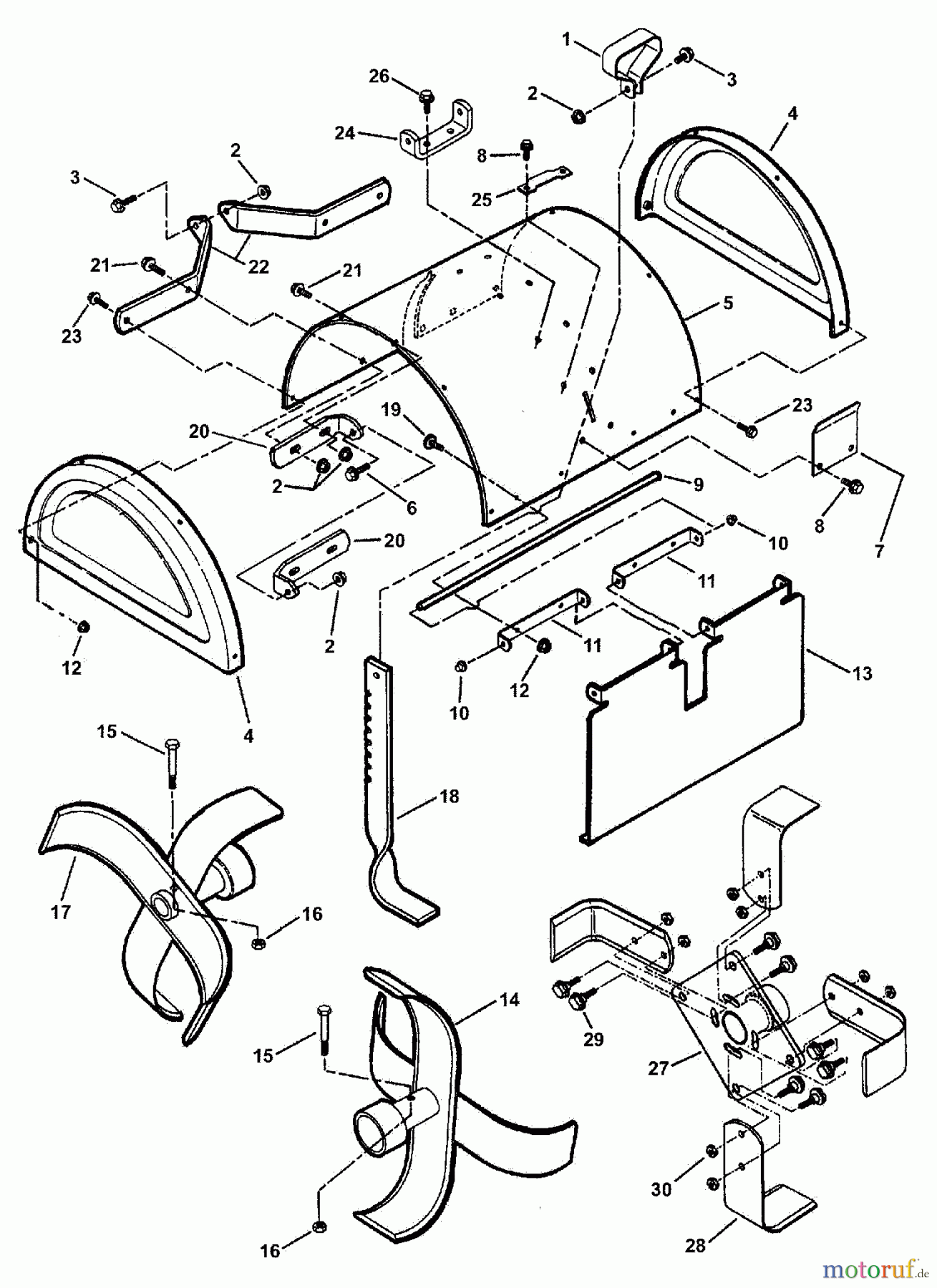  Snapper Motorhacken und Kultivierer EICFR5004B (84641) - Snapper 16.5