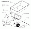 Snapper 25065S - 25" Rear-Engine Rider, 6 HP, Series 5 Listas de piezas de repuesto y dibujos Dump Cart Accessory