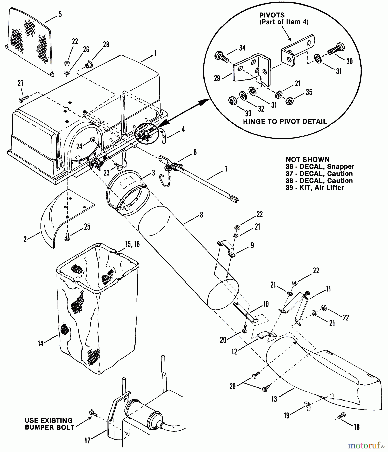  Snapper Reitermäher 30106S - Snapper 30