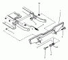 Snapper 7060947 - Bag N-Wagon, 30 Bushel E281018BE 28" 10 HP Rear Engine Rider European Series 18 (84266) Listas de piezas de repuesto y dibujos Blade Stop Pedals