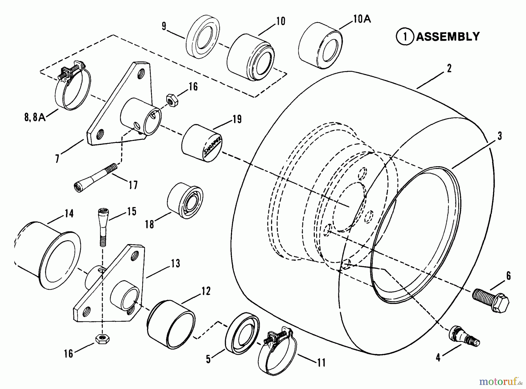  Snapper Reitermäher 30088TE - Snapper 30