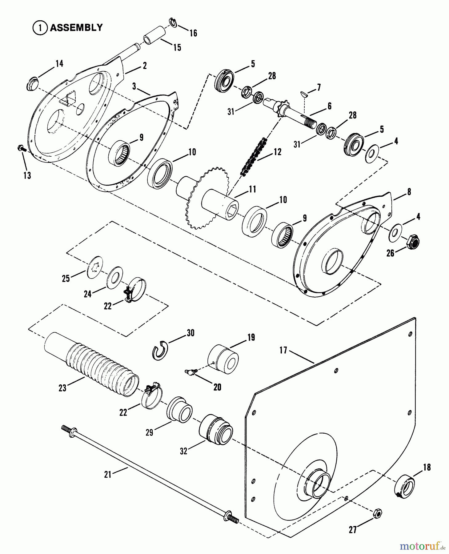  Snapper Zubehör. Rasenmäher 7060947 - Snapper Bag N-Wagon, 30 Bushel E331413KVE 33