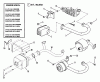 Snapper 331313BE - 33" Rear-Engine Rider, 13 HP, Series 13 Listas de piezas de repuesto y dibujos Exhaust Muffler & Engines