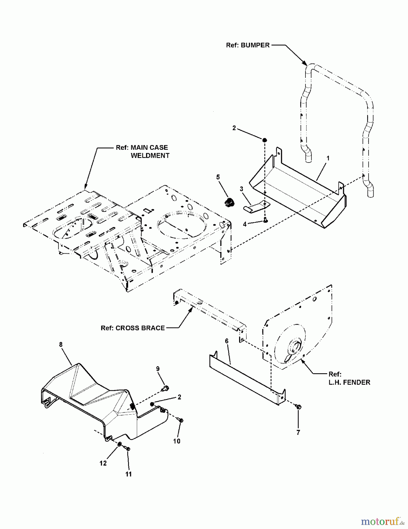  Snapper Zubehör. Rasenmäher 7060947 - Snapper Bag N-Wagon, 30 Bushel E331523KVE (7084888) 33