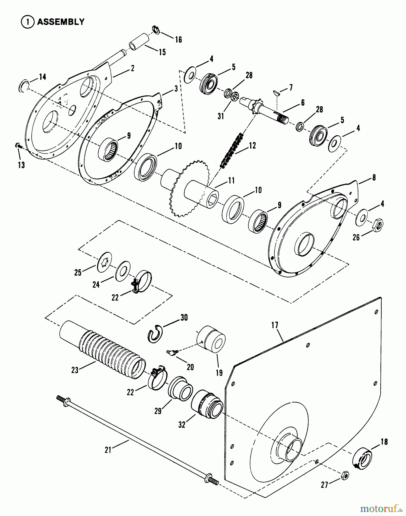  Snapper Zubehör. Rasenmäher 7060947 - Snapper Bag N-Wagon, 30 Bushel 250814B Rear Engine Rider Series 14 Chain Case, L.H. Fender