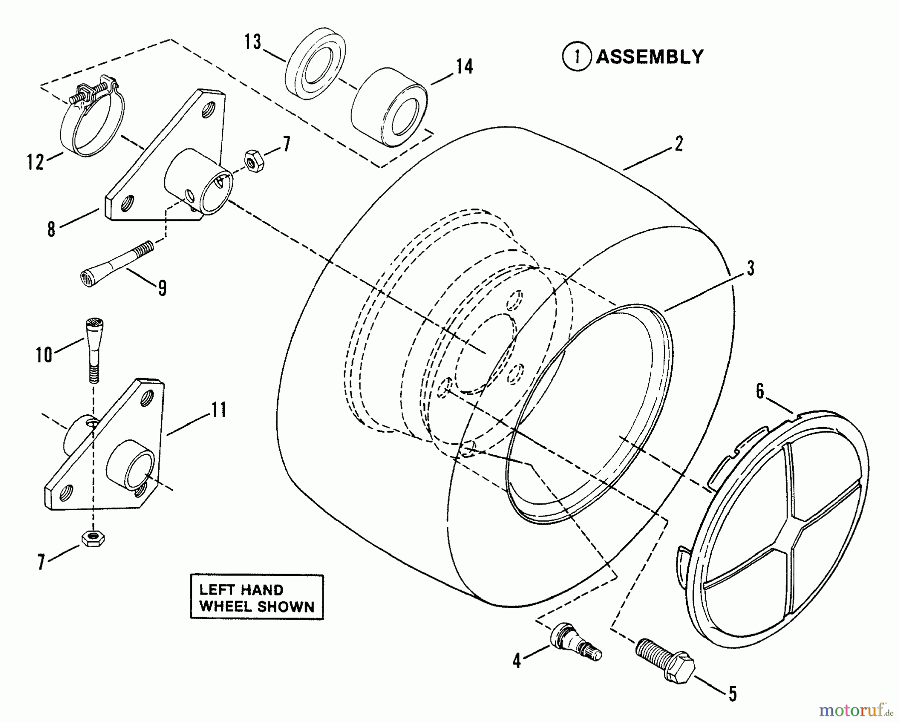  Snapper Zubehör. Rasenmäher 7060947 - Snapper Bag N-Wagon, 30 Bushel LT120D331B 33