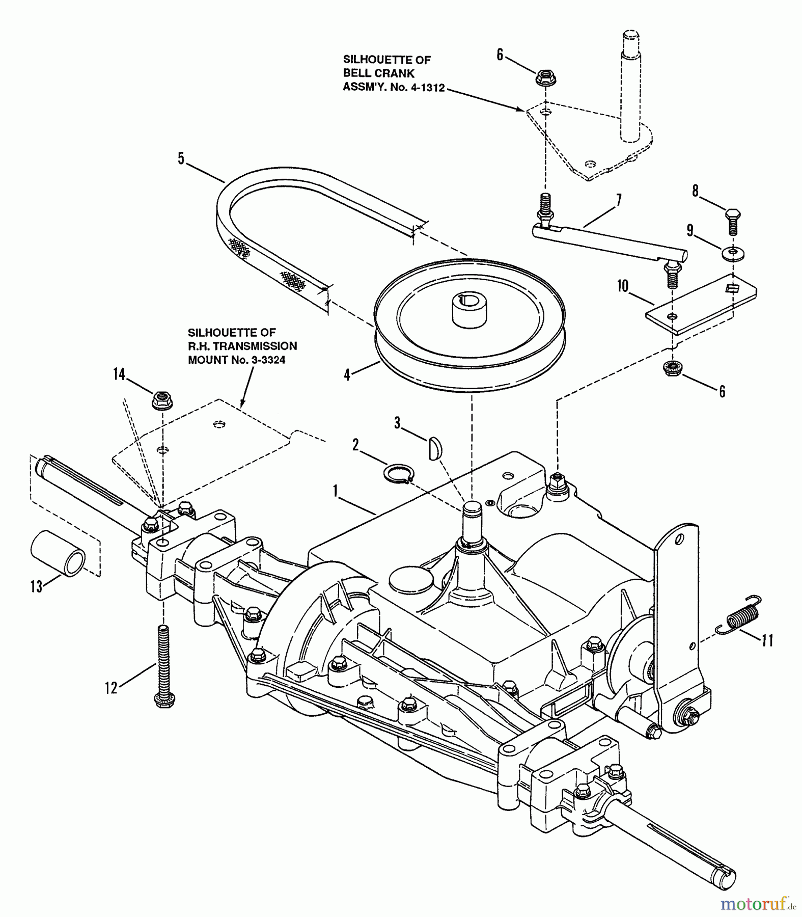  Snapper Zubehör. Rasenmäher 7060947 - Snapper Bag N-Wagon, 30 Bushel ELT125G331KV 33