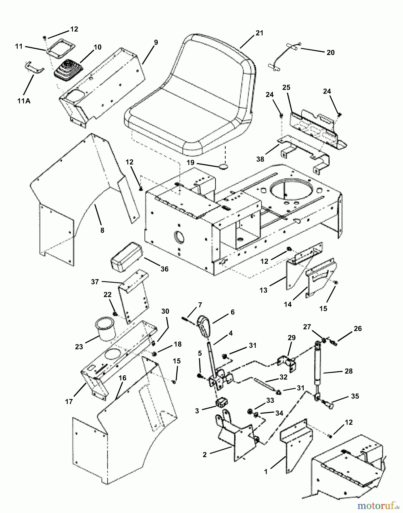  Snapper Nullwendekreismäher, Zero-Turn YZ15384BVE - Snapper 38