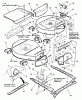 Snapper 331518KVE (84263) - 33" Rear-Engine Rider, 15 HP, Series 18 Listas de piezas de repuesto y dibujos Cutting Decks, Deflectors