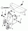 Snapper LT16482 - 48" Lawn Tractor, 16 HP, Disc Drive, Series 2 Listas de piezas de repuesto y dibujos Mule Drive Assembly