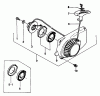 Tanaka ECS-300 - Chainsaw Listas de piezas de repuesto y dibujos Recoil Starter