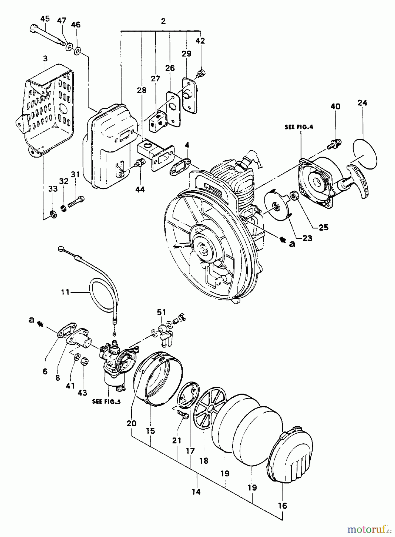  Tanaka Blasgeräte, Sauger, Häcksler, Mulchgeräte TBL-450 - Tanaka Backpack Blower Engine & Cleaner