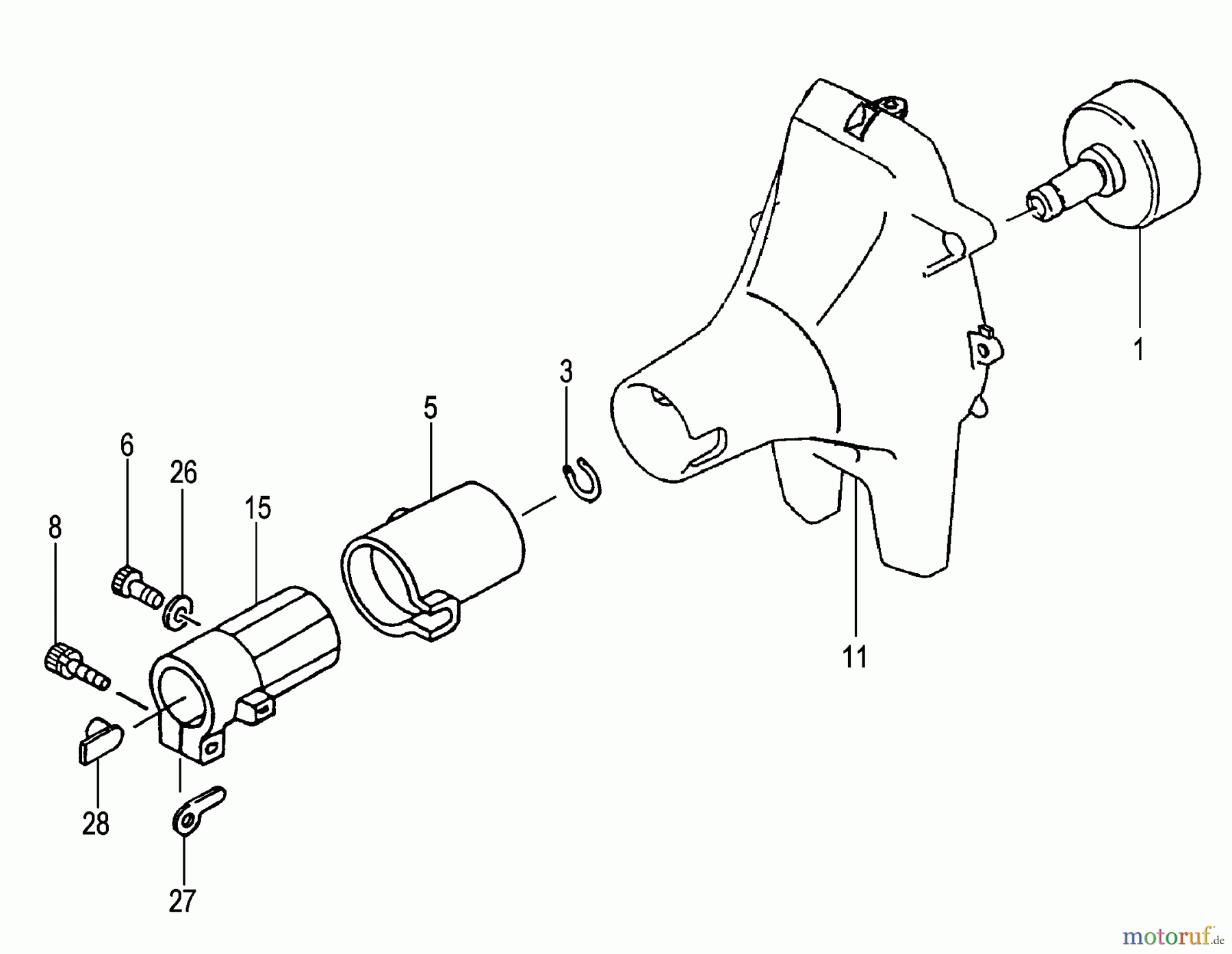  Tanaka Trimmer, Motorsensen TBC-230 - Tanaka Grass Trimmer Fan Case