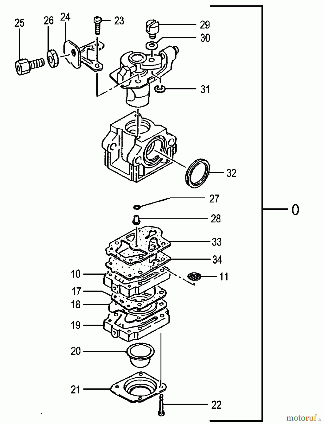  Tanaka Blasgeräte, Sauger, Häcksler, Mulchgeräte TBL-7600R - Tanaka Backpack Blower Carburetor