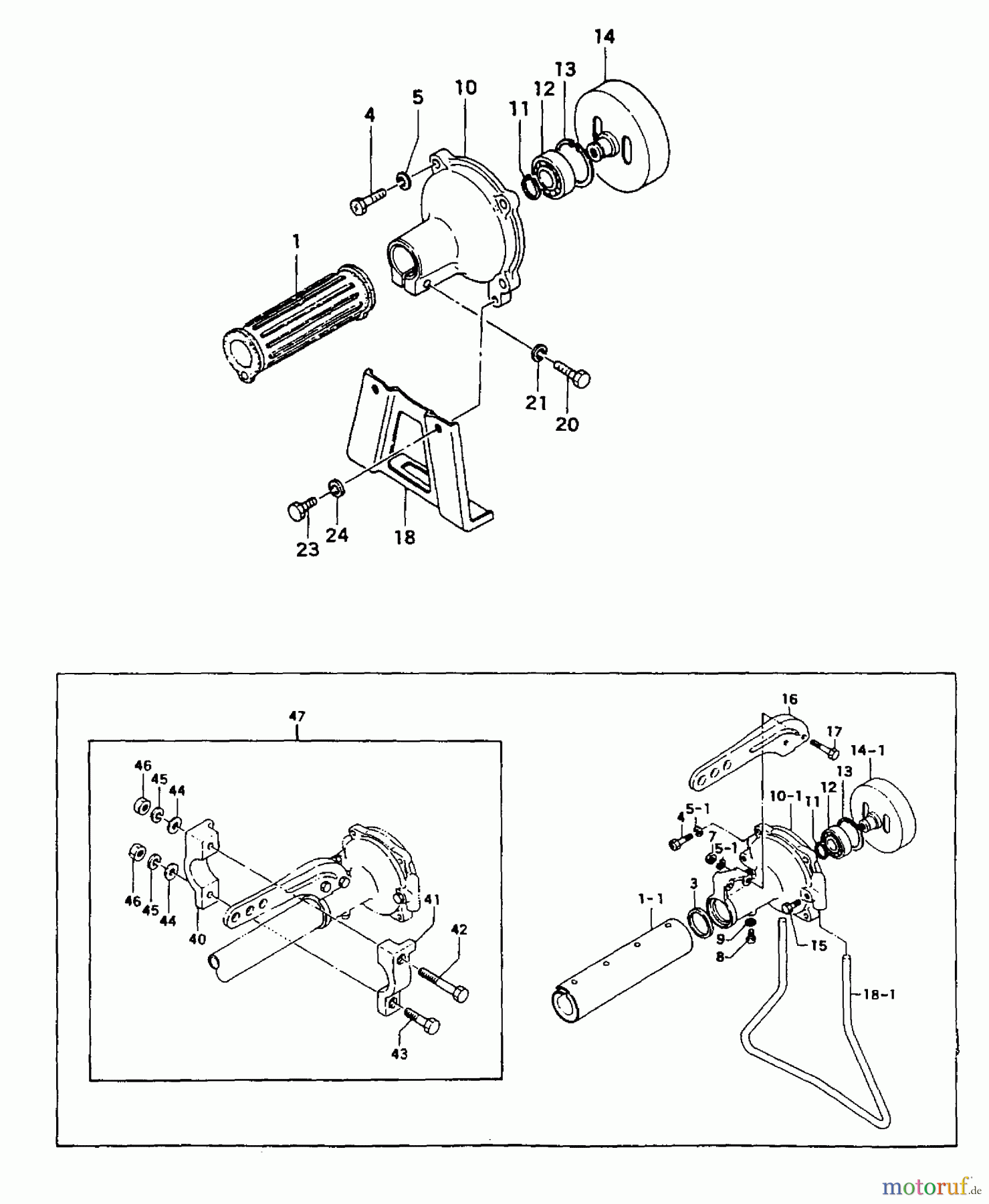  Tanaka Trimmer, Motorsensen TBC-322 - Tanaka Brush Cutter Clutch Case