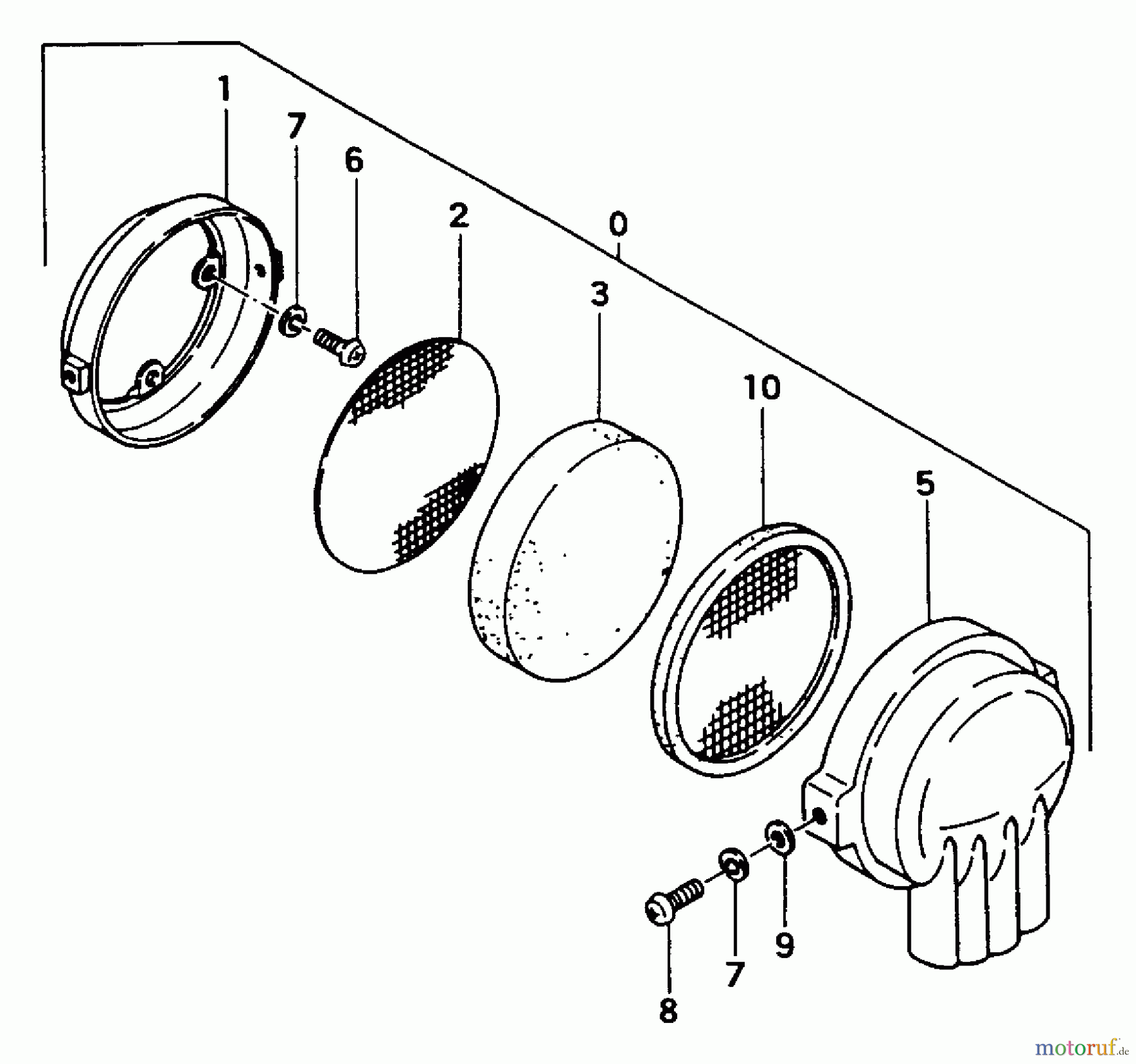  Tanaka Trimmer, Motorsensen TBC-373 - Tanaka Brush Cutter Air Cleaner