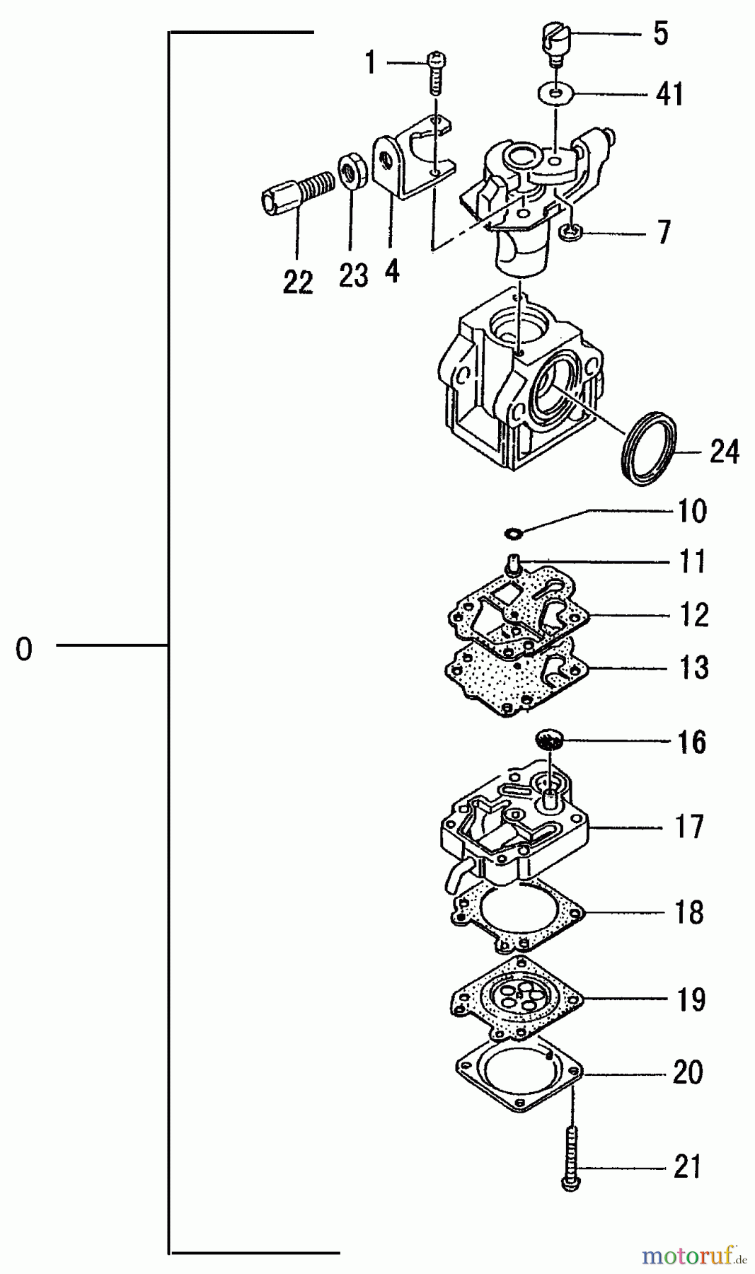  Tanaka Kantenschneider TPE-270PF - Tanaka Portable Edger Carburetor