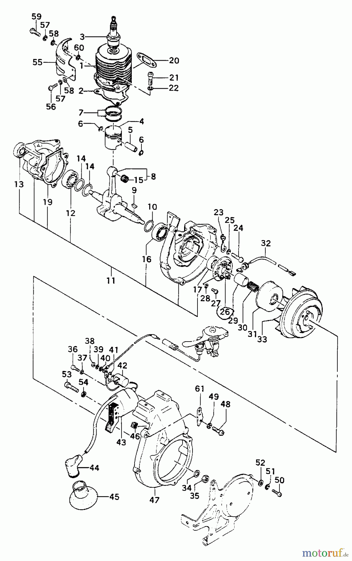  Tanaka Motoren QBM-23NA - Tanaka Bicycle Engine Engine