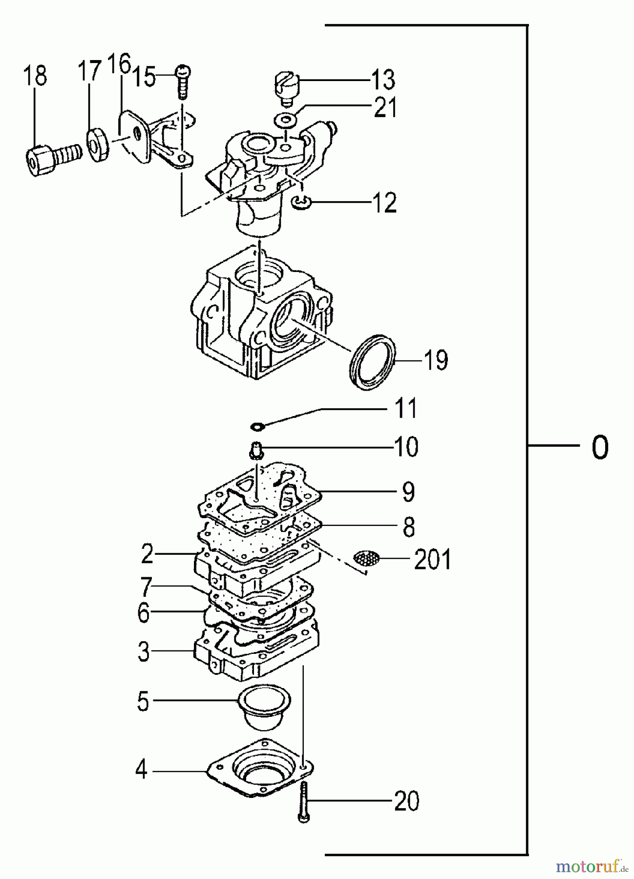  Tanaka Zubehör TBC-260SF - Tanaka Smart Fit - Multi Task Tool Carburetor