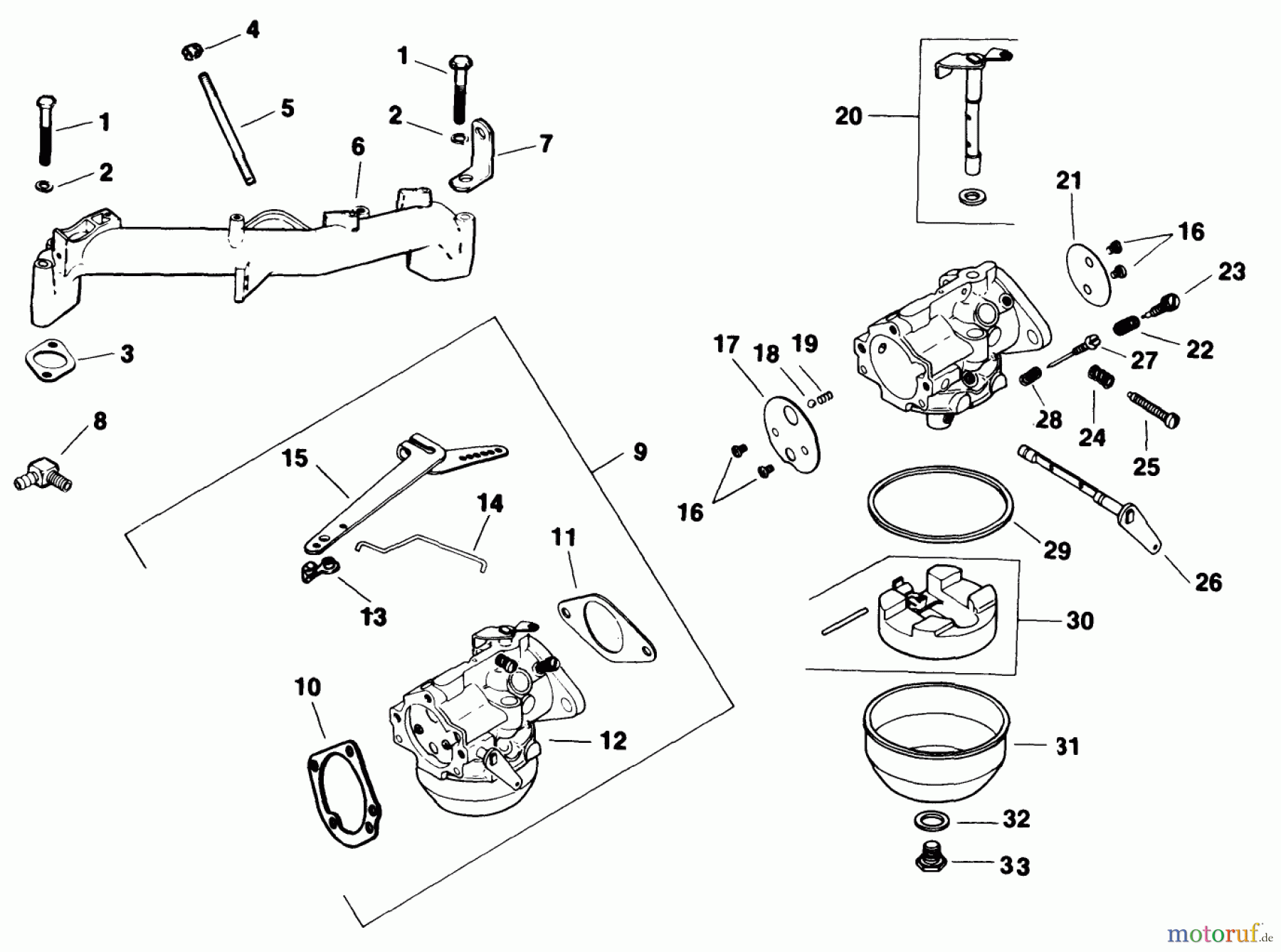  Toro Neu Mowers, Deck Assembly Only 30544 (117/120) - Toro 44