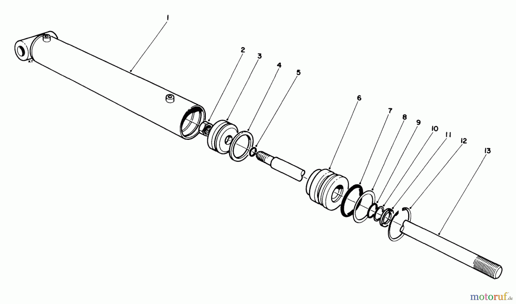  Toro Neu Mowers, Deck Assembly Only 30544 (117/120) - Toro 44