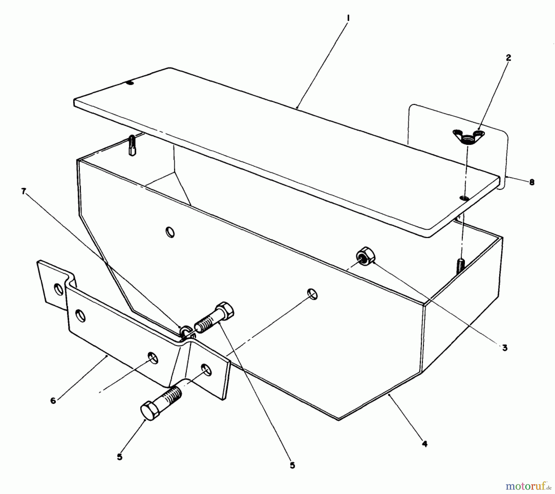  Toro Neu Mowers, Deck Assembly Only 30544 (117/120) - Toro 44