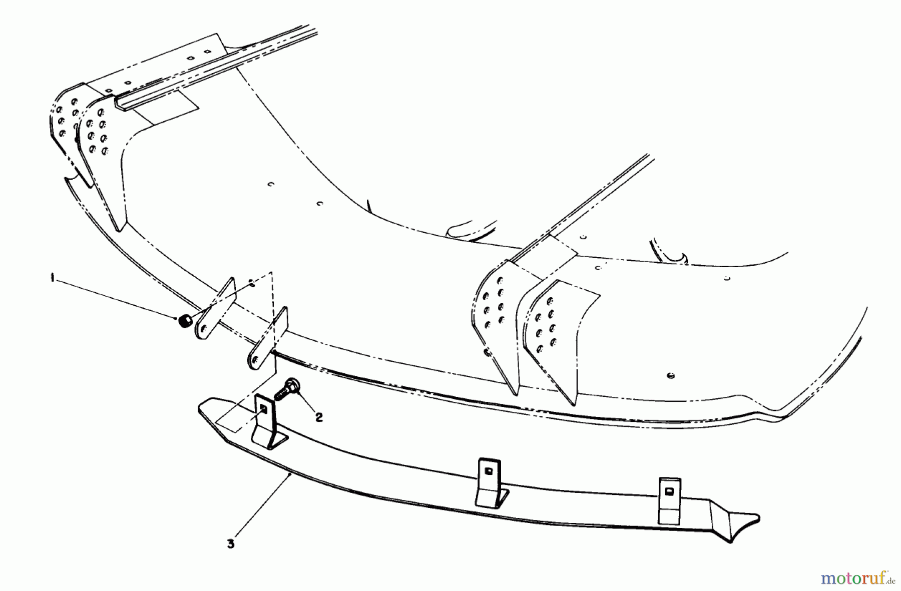  Toro Neu Mowers, Deck Assembly Only 30544 (117/120) - Toro 44