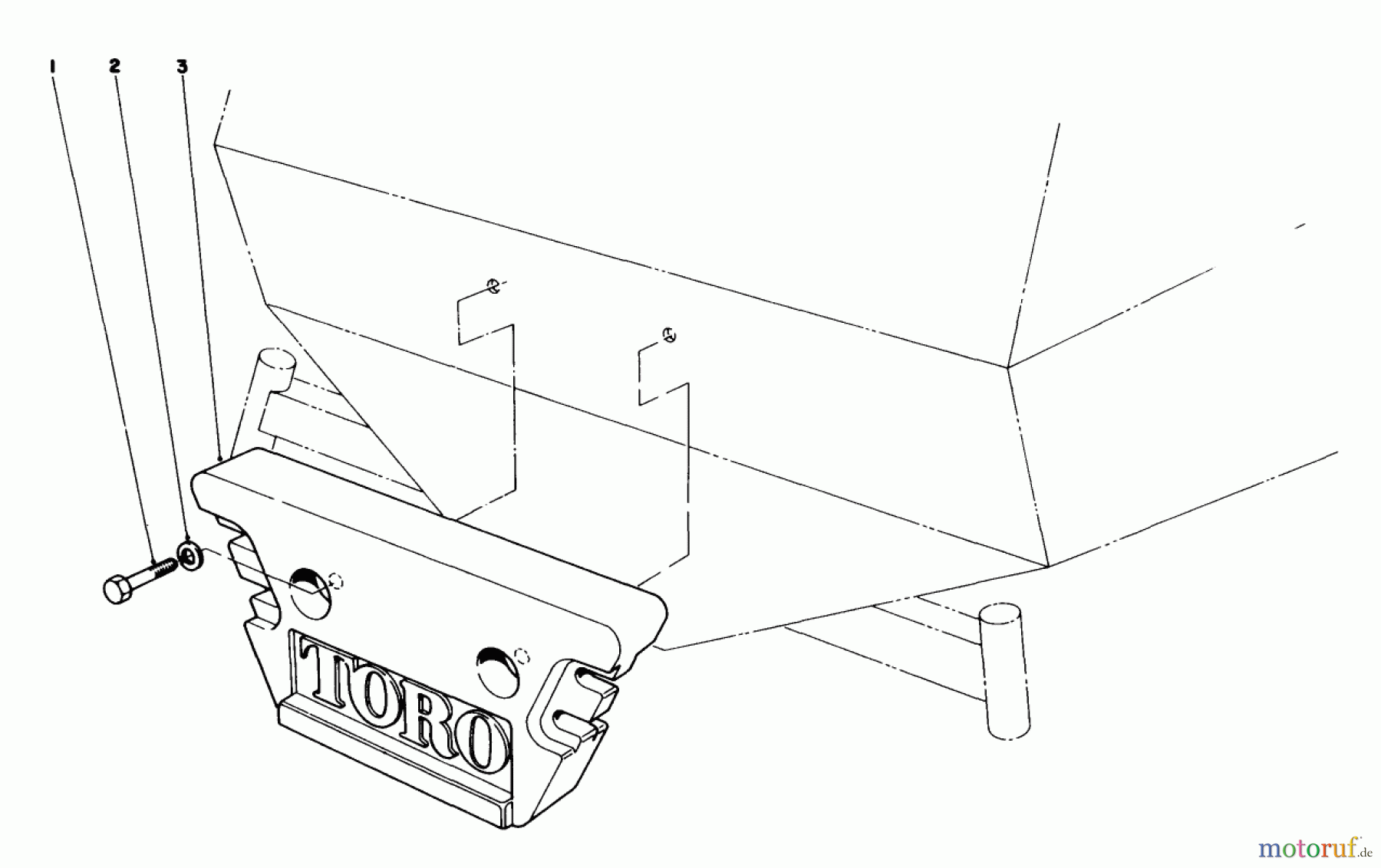  Toro Neu Mowers, Deck Assembly Only 30544 (117/120) - Toro 44