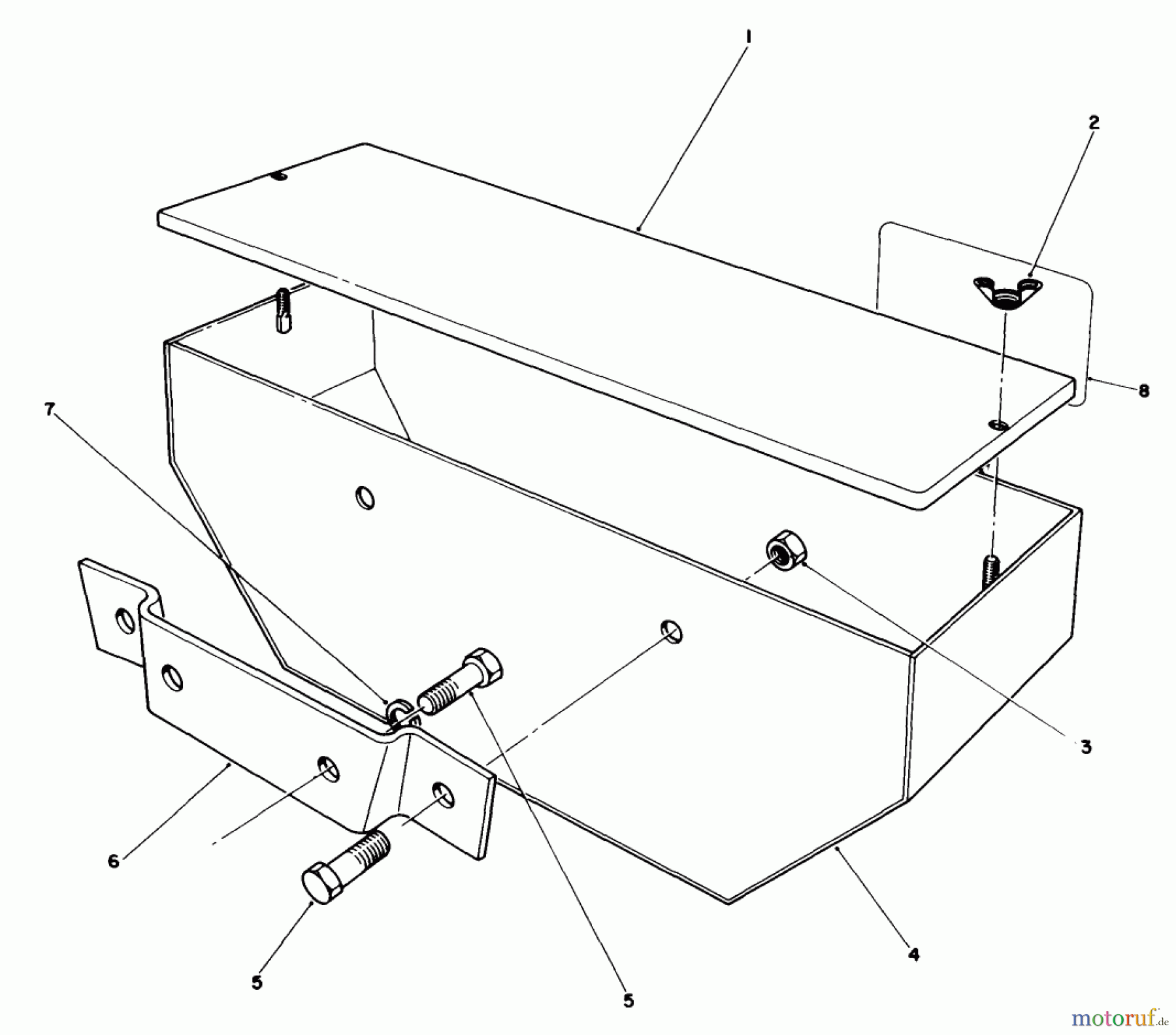  Toro Neu Mowers, Deck Assembly Only 30544 (117/120) - Toro 44