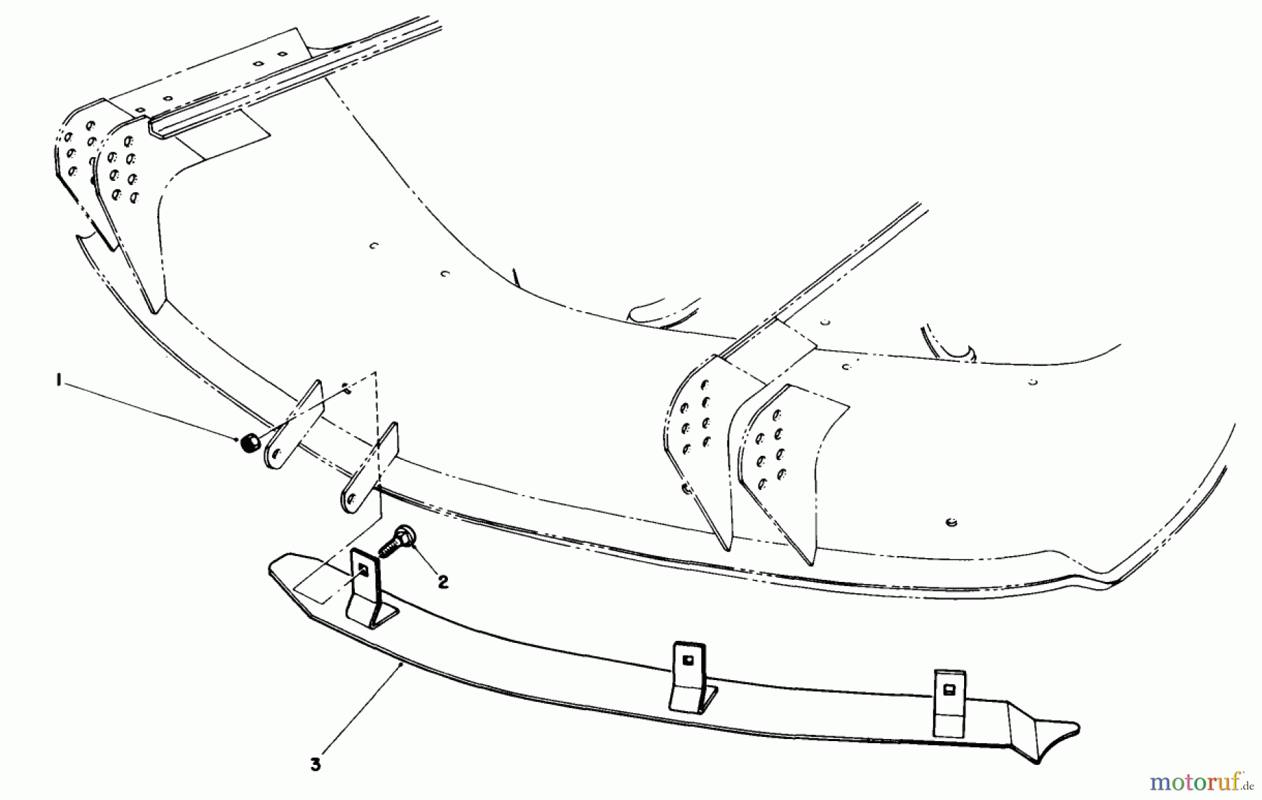  Toro Neu Mowers, Deck Assembly Only 30544 (117/120) - Toro 44