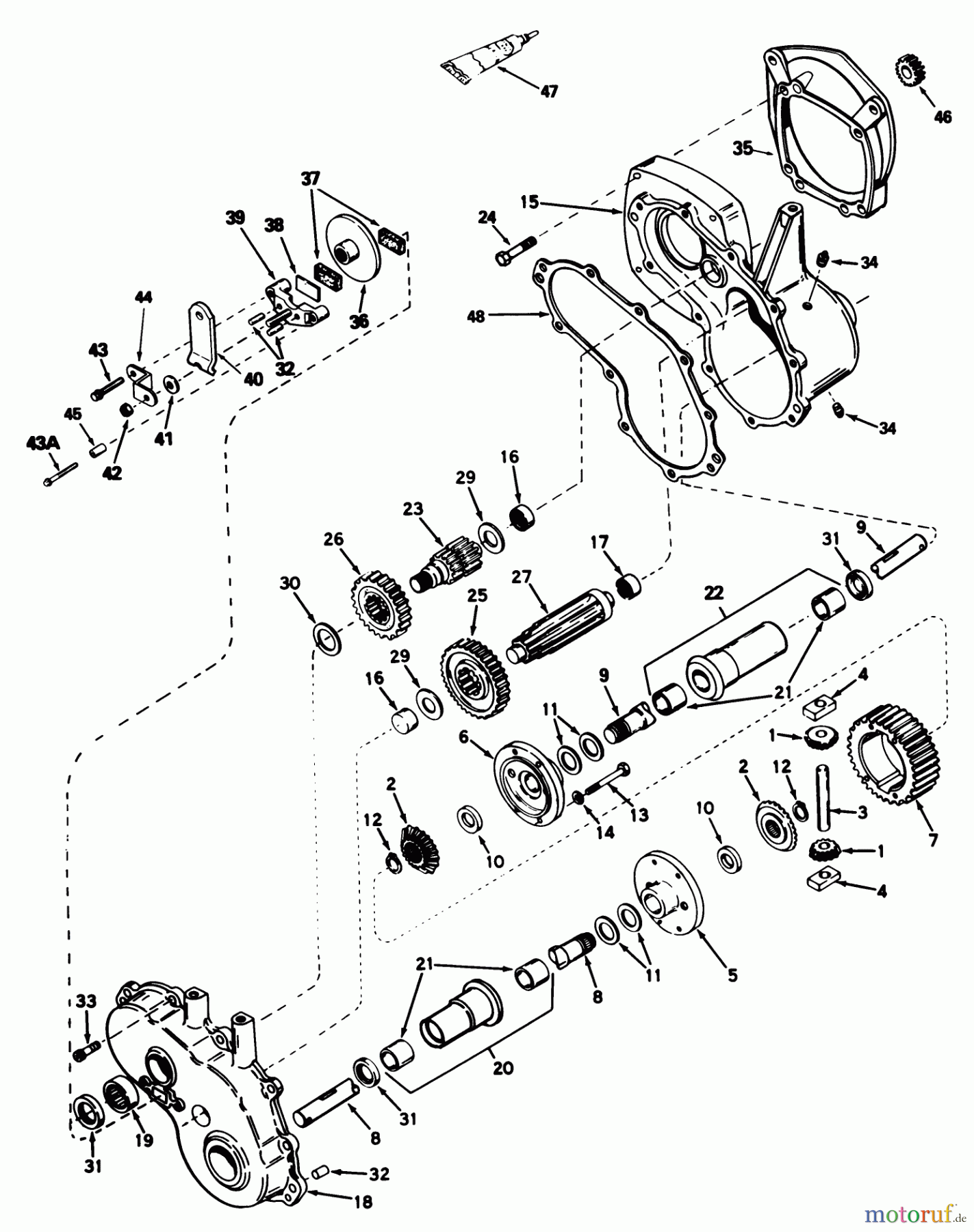  Toro Neu Mowers, Deck Assembly Only 30544 (120) - Toro 44