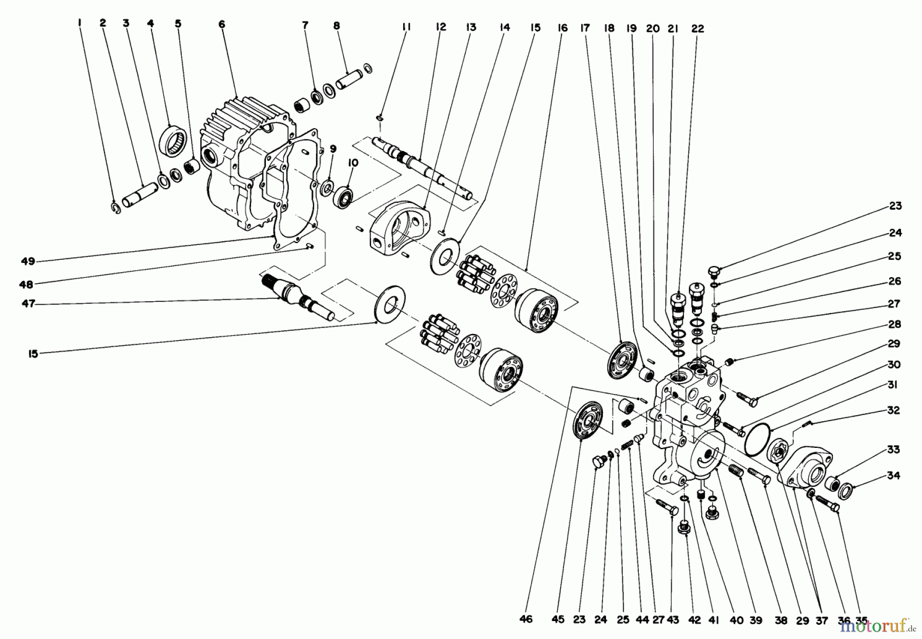  Toro Neu Mowers, Deck Assembly Only 30575 - Toro 72