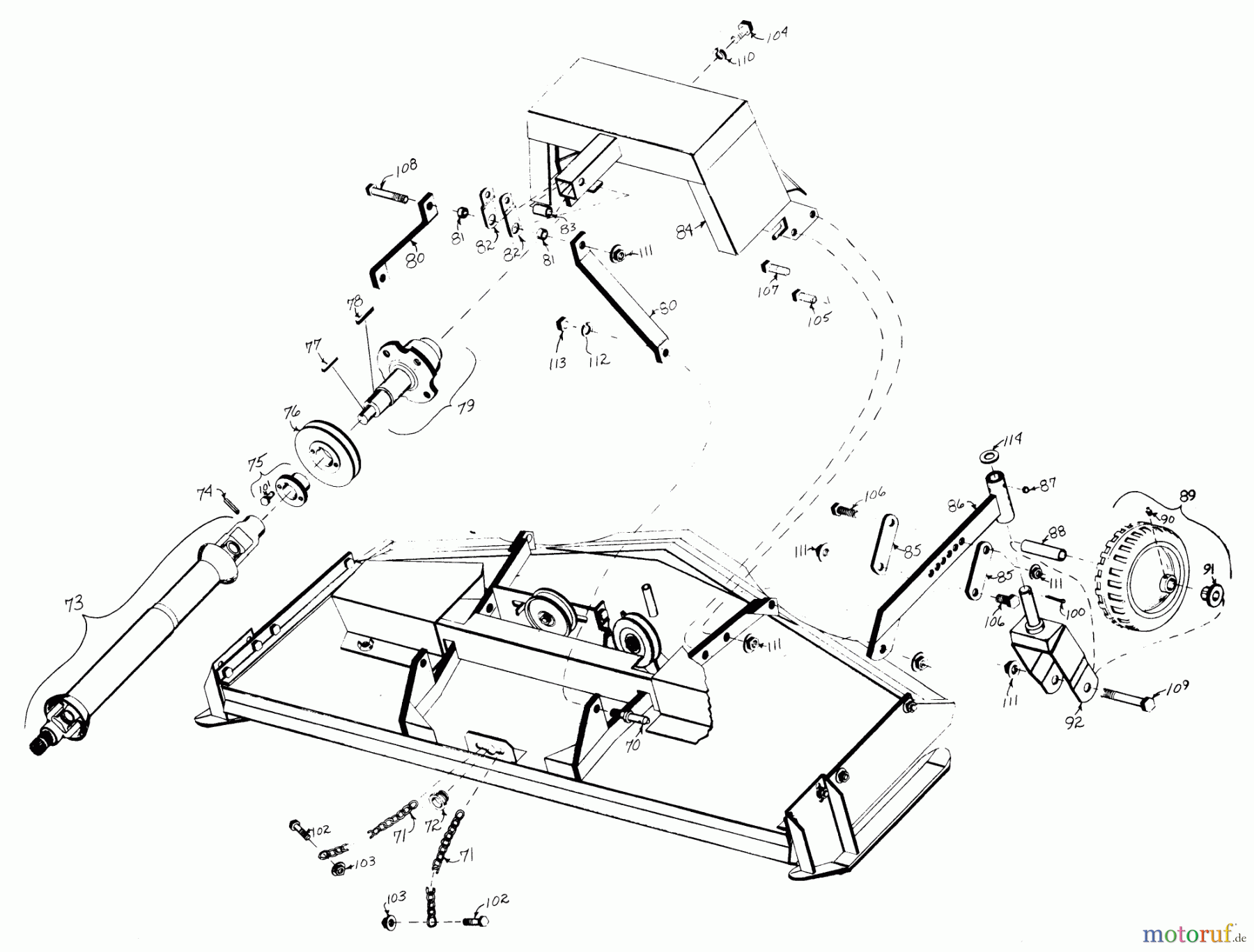  Toro Neu Mowers, Deck Assembly Only 5-0901 - Toro 60