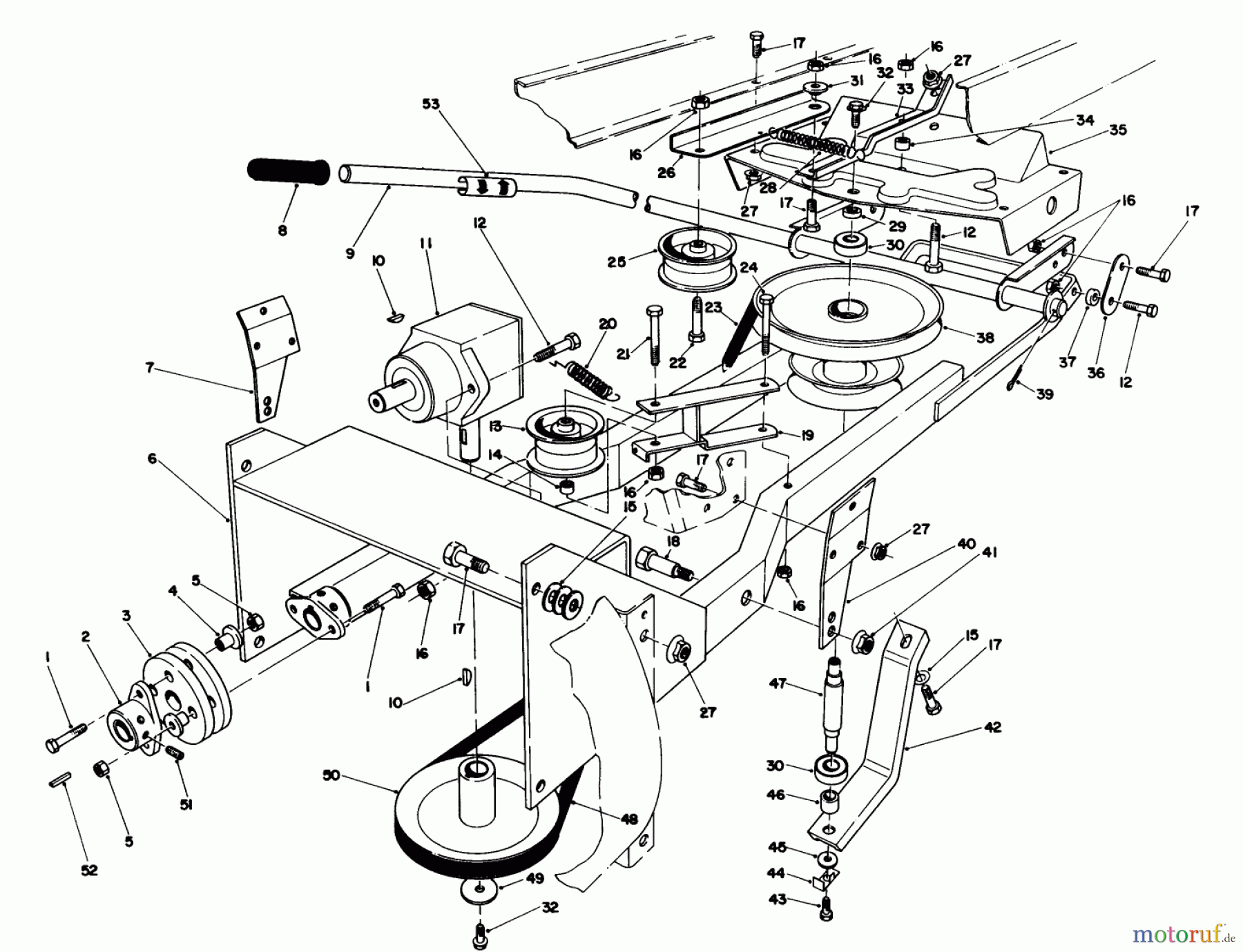  Toro Neu Mowers, Deck Assembly Only 57358 - Toro 44