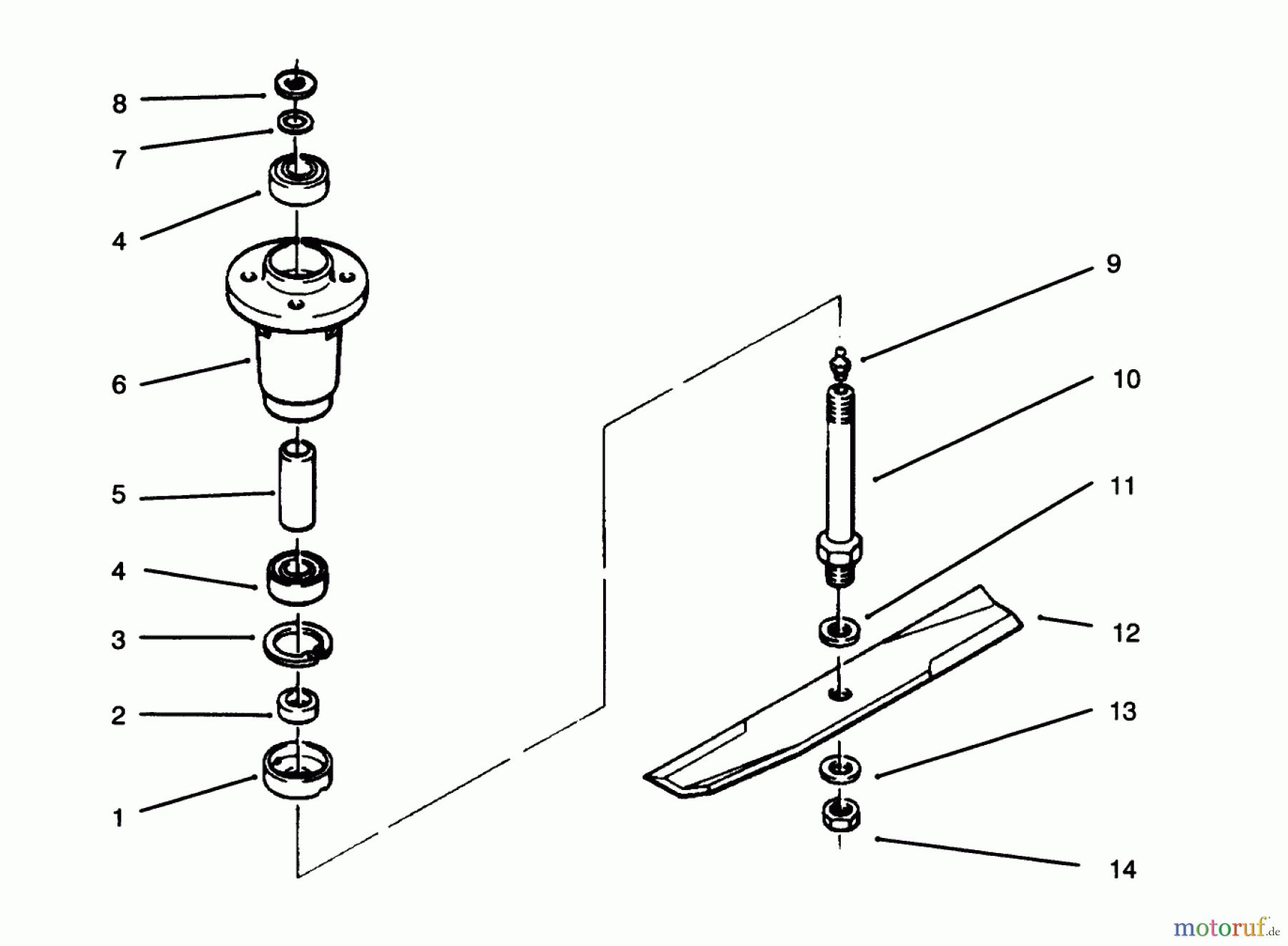  Toro Neu Mowers, Deck Assembly Only 78305 - Toro 36