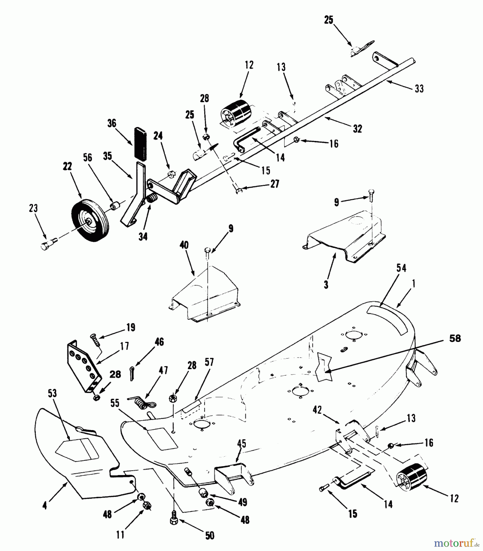  Toro Neu Mowers, Deck Assembly Only 78346 - Toro 42