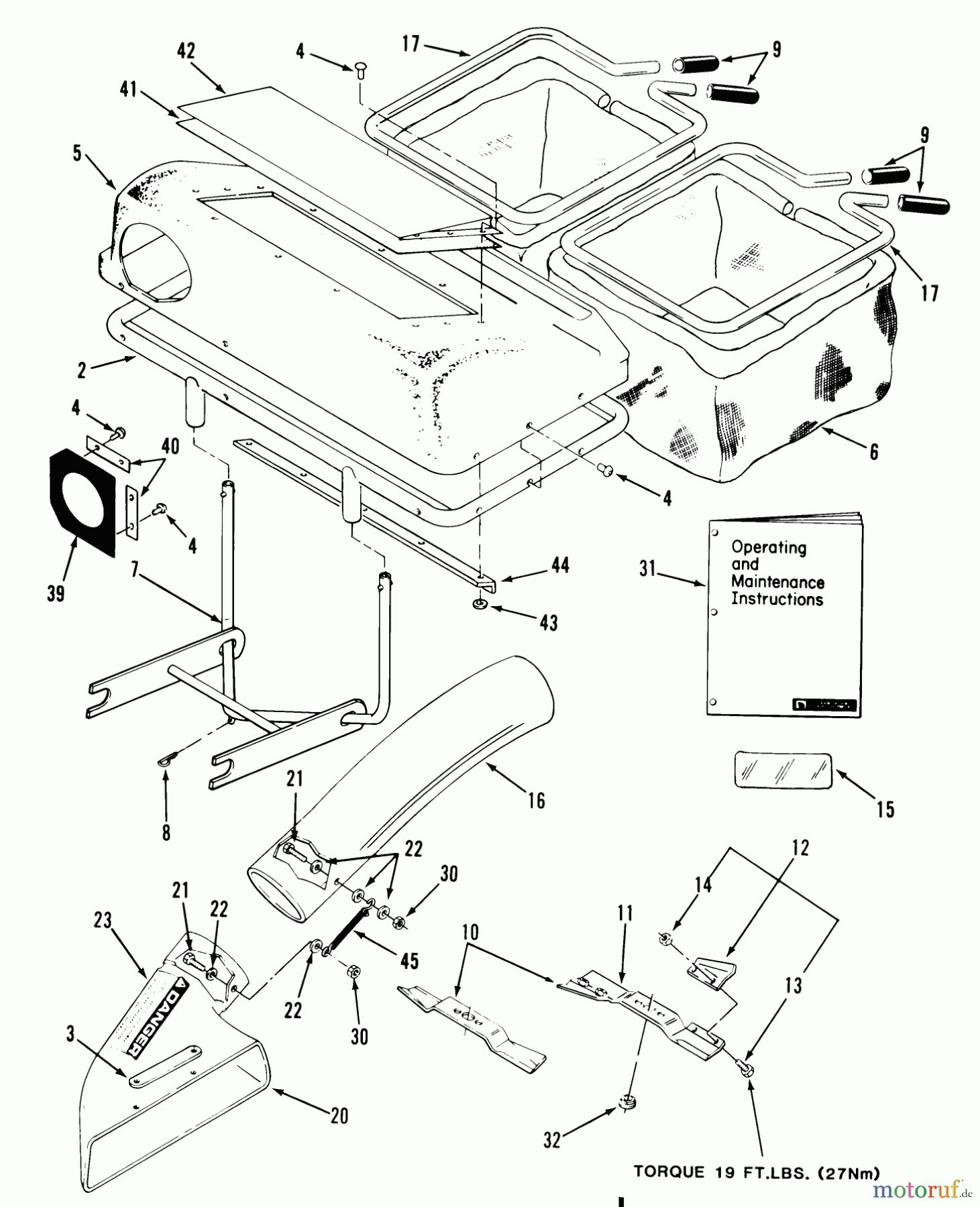  Toro Neu Accessories, Mower 07-07BC01 - Toro 37