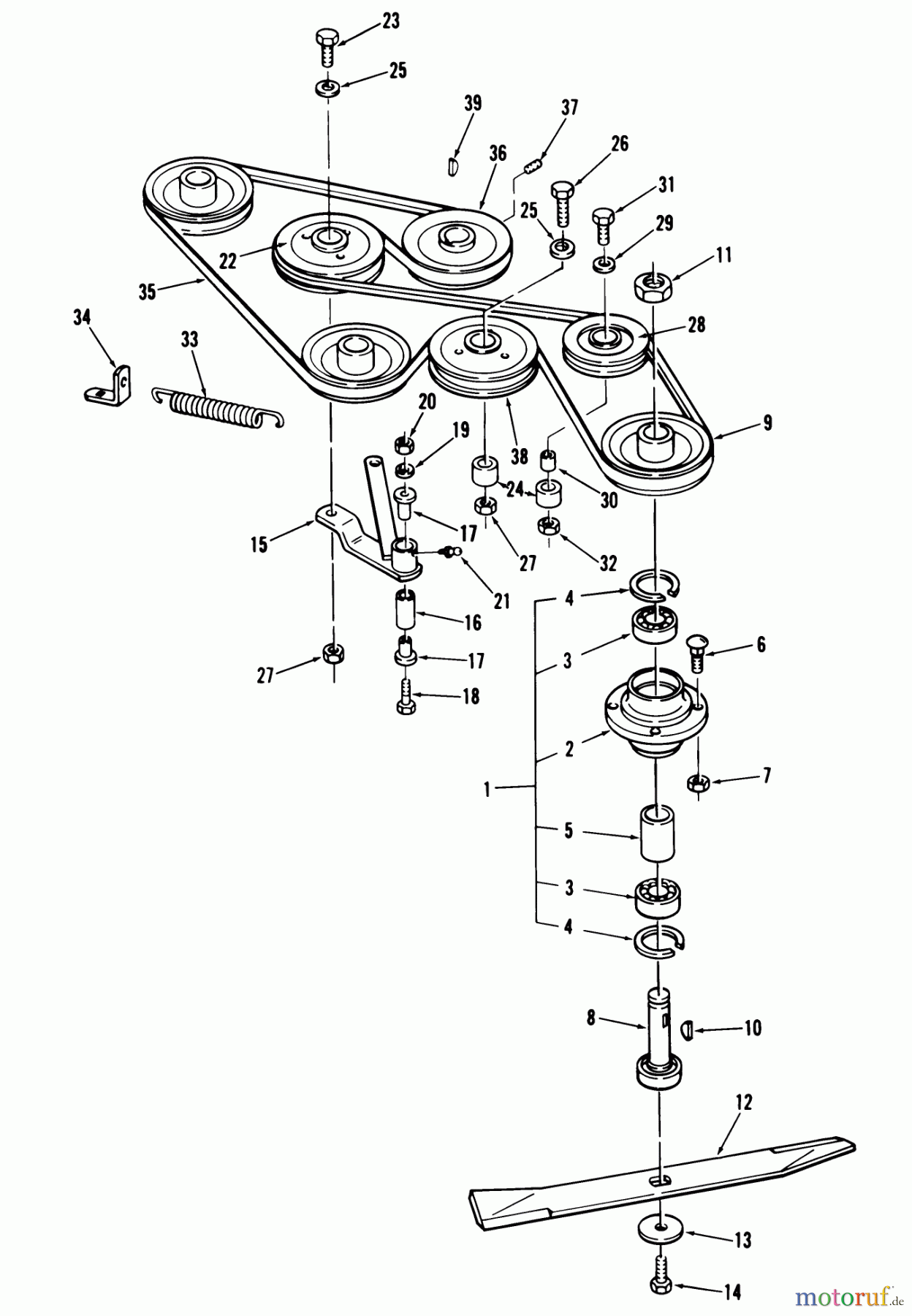  Toro Neu Mowers, Deck Assembly Only 85-48MS01 - Toro 48