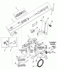 Toro 01-16K802 (C-165) - C-165 8-Speed Tractor, 1981 Listas de piezas de repuesto y dibujos HYDRAULIC SYSTEM