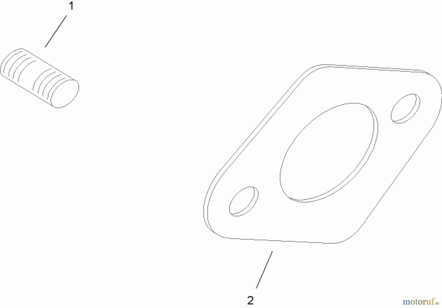  Toro Neu Mowers, Lawn & Garden Tractor Seite 1 13BX60RG748 (LX425) - Toro LX425 Lawn Tractor, 2007 (SN 1E087H10251-) EXHAUST AND GASKET ASSEMBLY KOHLER SV540-0019