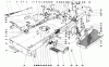 Toro 55050 (935) - 935 Electric Lawn Tractor, 1969 (9000001-9999999) Listas de piezas de repuesto y dibujos 935 AND 935E CHASSIS ASSEMBLY