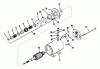 Toro 55050 (935) - 935 Electric Lawn Tractor, 1969 (9000001-9999999) Listas de piezas de repuesto y dibujos STARTER MOTOR NO. 29965 ASSEMBLY 935E