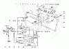 Toro 55402 (960) - 960 Suburban Lawn Tractor, 1970 (0000001-0999999) Listas de piezas de repuesto y dibujos DASH PANEL AND WIRING DIAGRAM