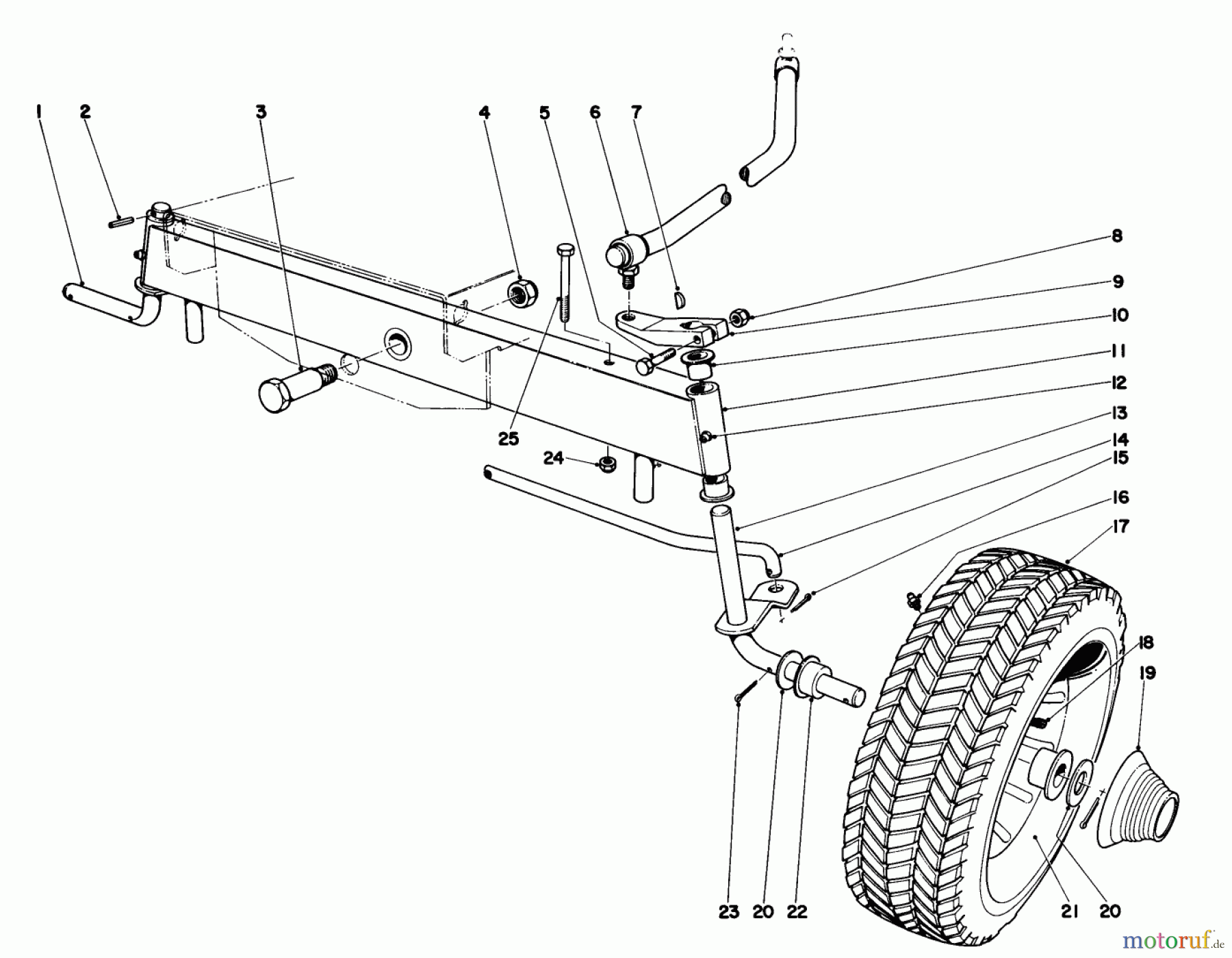  Toro Neu Mowers, Lawn & Garden Tractor Seite 1 57077 - Toro 25