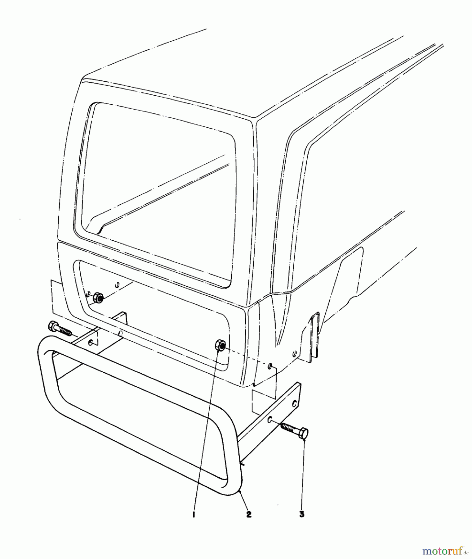  Toro Neu Mowers, Lawn & Garden Tractor Seite 1 57300 (8-32) - Toro 8-32 Front Engine Rider, 1977 (7000001-7999999) EASY-EMPTY GRASS CATCHER MODEL 59111 #2