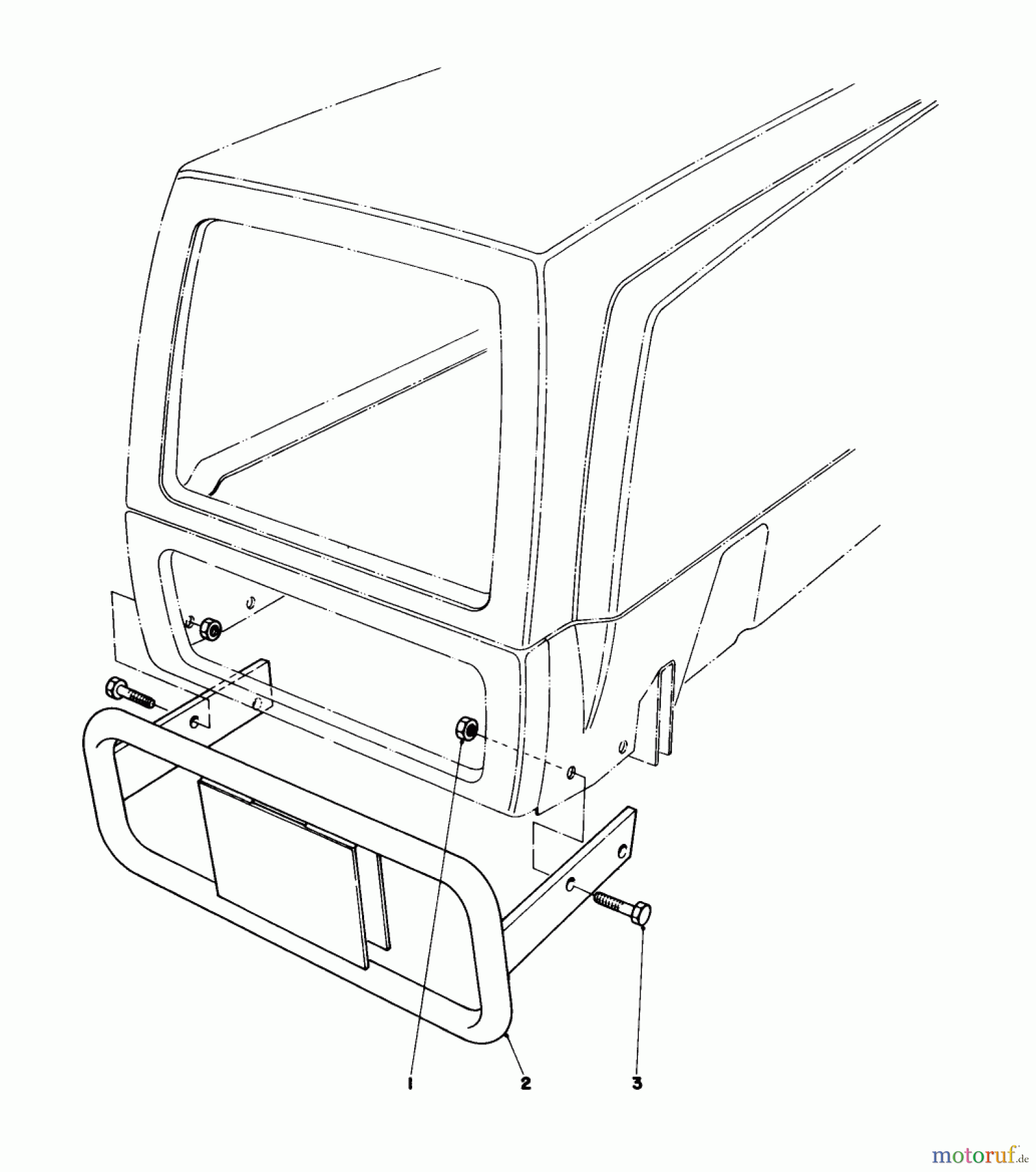  Toro Neu Mowers, Lawn & Garden Tractor Seite 1 57300 (8-32) - Toro 8-32 Front Engine Rider, 1978 (8000001-8999999) EASY FILL GRASS CATCHER MODEL 59120 #2