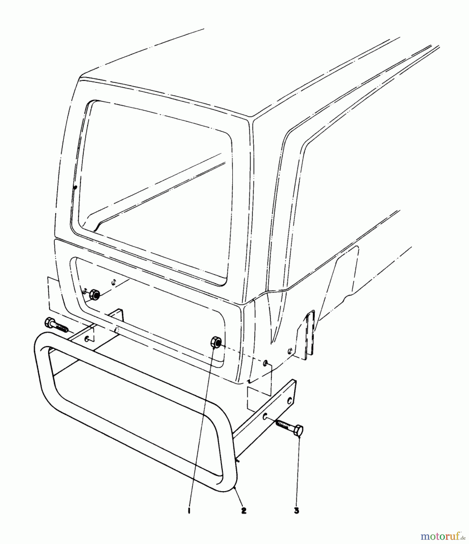  Toro Neu Mowers, Lawn & Garden Tractor Seite 1 57300 (8-32) - Toro 8-32 Front Engine Rider, 1979 (9000001-9999999) EASY-EMPTY GRASS CATCHER MODEL 59111 #2