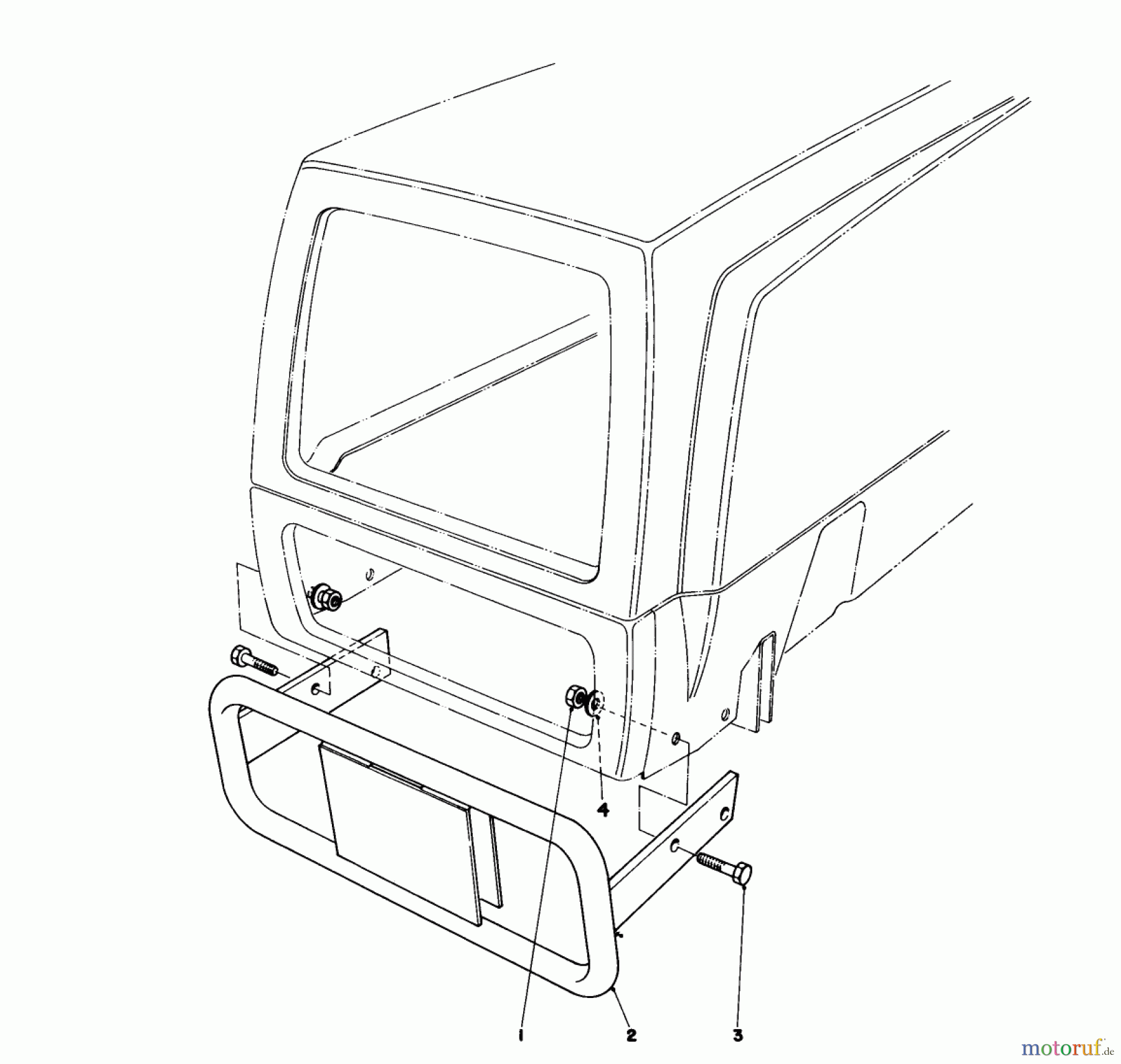  Toro Neu Mowers, Lawn & Garden Tractor Seite 1 57300 (8-32) - Toro 8-32 Front Engine Rider, 1980 (0000001-0999999) EASY FILL GRASS CATCHER MODEL 59120 #2